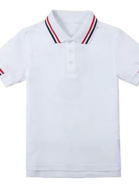 莱尼夏季短袖POLO衫T恤校服