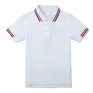 北大附中校服英伦风夏季短袖POLO衫T恤轻薄透气中小学生校服夏季