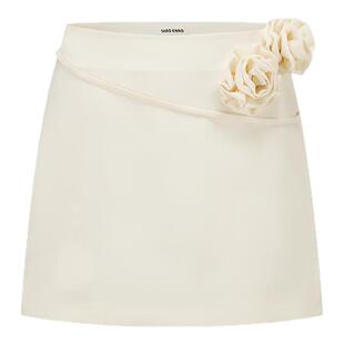 SHRO ENROEscape in ease 绑带花朵光泽感短裙银泰百货 301469