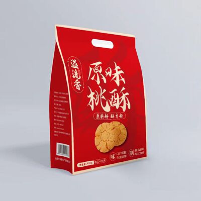 溢流香宫廷桃酥400克袋装传统糕点饼干休闲食品特色零食独立包装