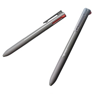 KACO EASY优写3合1多功能笔按压式中性笔黑/红笔0.5mm自动铅笔hb学生用做笔记标记笔办公记录水笔