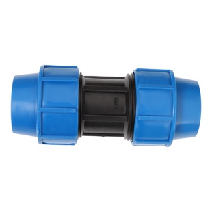 高承压PE PVC管快接管件直接弯头三通 堵头 内丝 外丝快接活接头