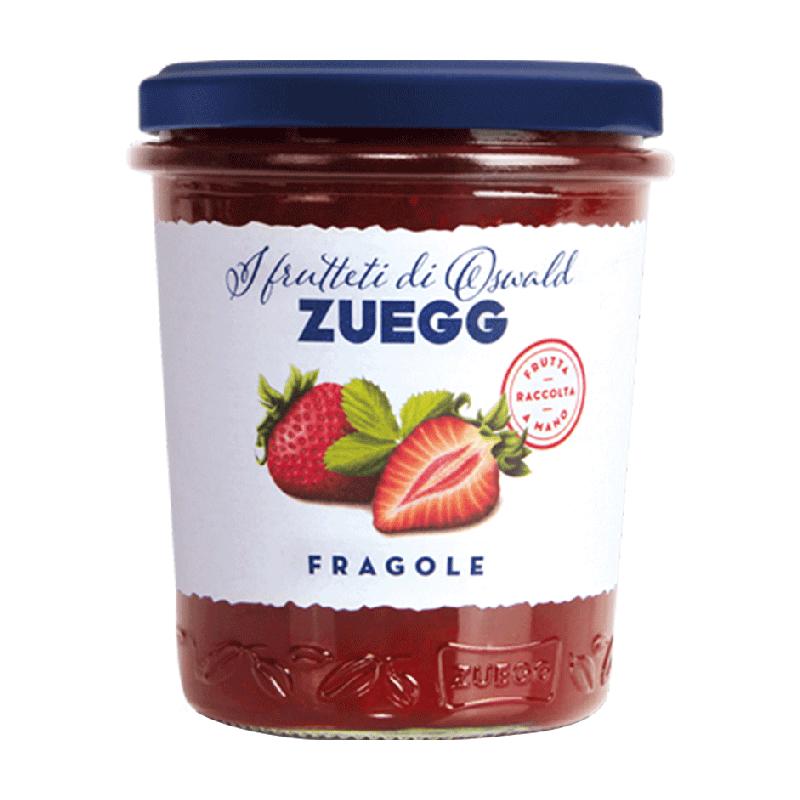 德国进口嘉丽zuegg草莓果酱320g×1瓶果肉果酱酸奶面包酱烘焙配料