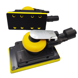 好漆工长方形干磨机70*198mm气动打磨机90*180mm汽车腻子灰大方机