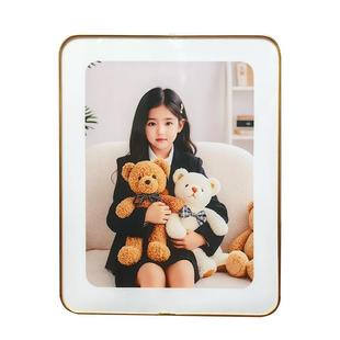 儿童婚纱照相框定制洗照片做成水晶摆台宫格照结婚照相片打印挂墙