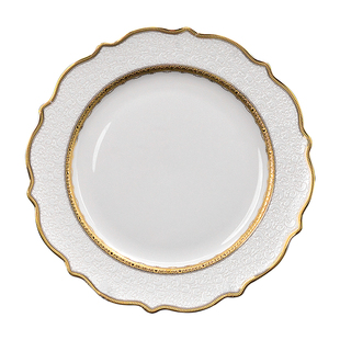 浮雕金中式轻奢高级感骨瓷餐具套装家用饭碗盘子碟组合乔迁送礼