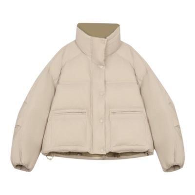 solighter90白鸭绒短款羽绒服