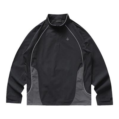 骑行长袖男OCTOBEE速干透气立领