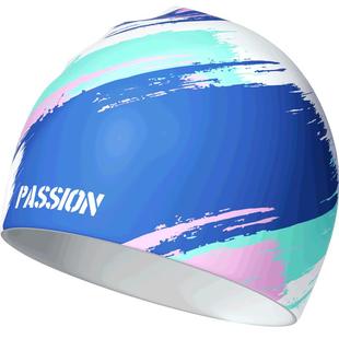 泳帽女款长发加大防水不勒头硅胶帽子大头围男士专业护耳游泳装备