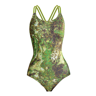 2026新款竞速泳衣女款连体带胸垫速干游泳馆训练专用显瘦泡温泉