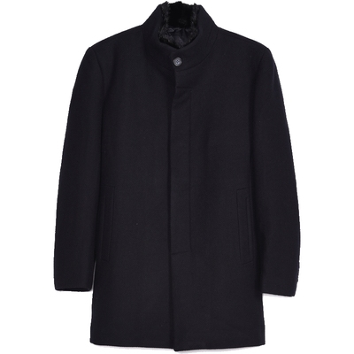 圣大保罗秋季男中长款呢绒大衣