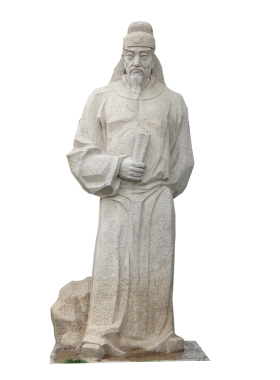 户外大型古代人像石雕定制
