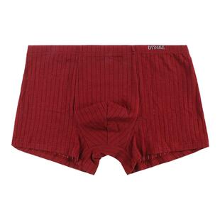 3条98元夏娃之秀男士内裤平角裤大码青年性感四角裤潮夏季短裤头