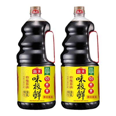 海天酱油味极鲜酱油特级生抽