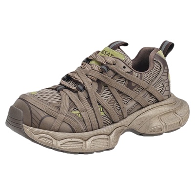 星期六复古厚底老爹鞋女款2025新