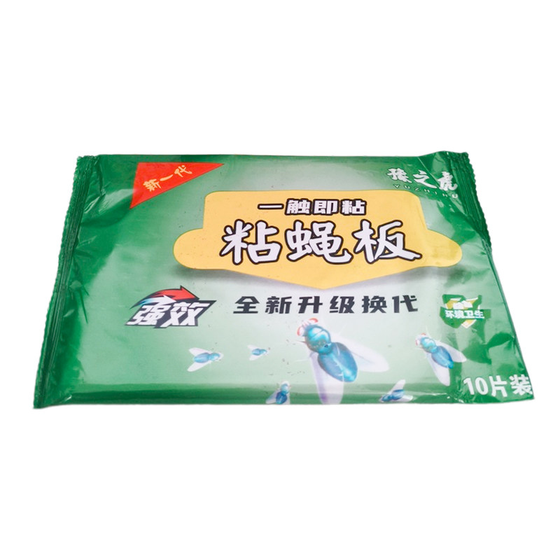 苍蝇贴强力粘蝇纸蝇板灭苍蝇神器