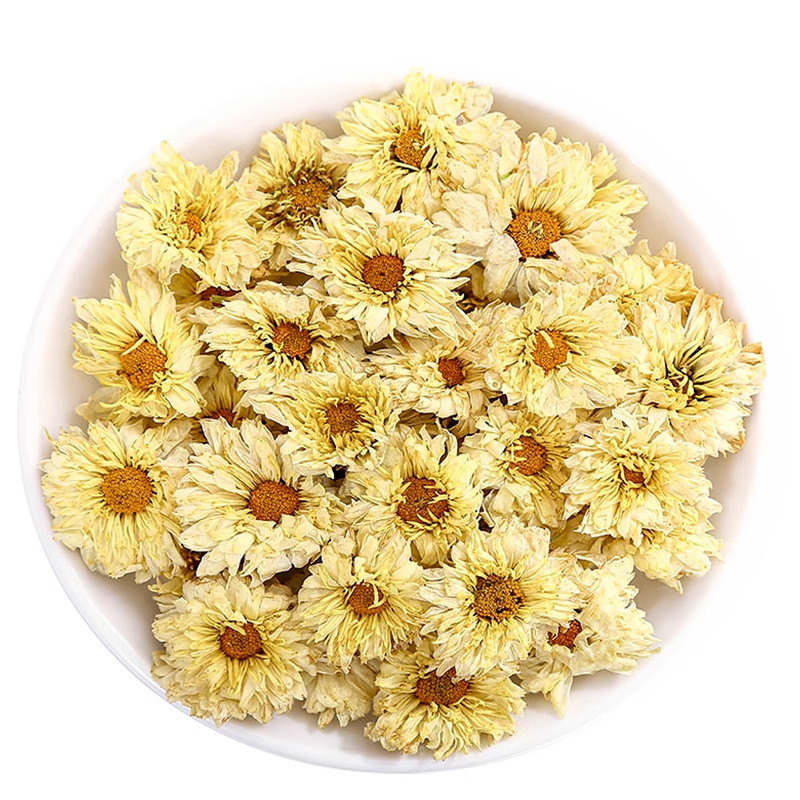 杭白菊花茶中药材正品官方旗舰店无硫熏浙江桐乡新货贡菊胎菊花茶