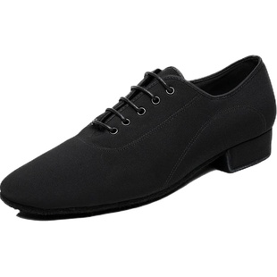 男士成人摩登舞鞋华尔兹快步舞国标交谊广场舞牛津布双人舞拉丁鞋