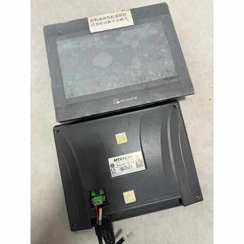 询价威纶触摸屏，型号：MT6103iP，10寸工业级，成色如图实
