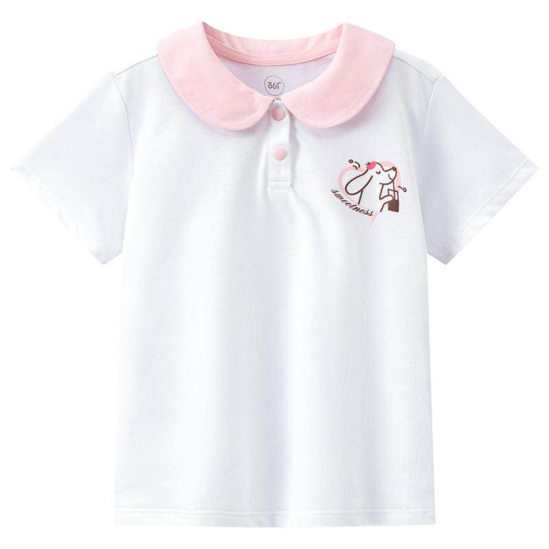 361°童装女童短袖POLO衫