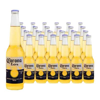 进口科罗娜CORONA柯洛纳墨西哥风味精酿啤酒355ml*24瓶整箱装