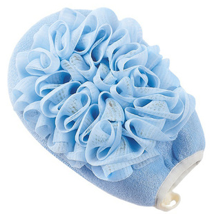 浴花搓澡巾二合一女士专用家用洗澡巾宇恒好用两用沐浴球强力搓泥