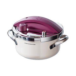 荣事达高压锅304不锈钢小型家用燃气电磁炉通用防爆小容量压力锅