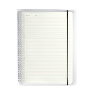 维克多利英语本活页笔记本子可拆卸加厚B5四线三格英文初高中生单词本大学生考研整理A4活页纸替芯练习本16k