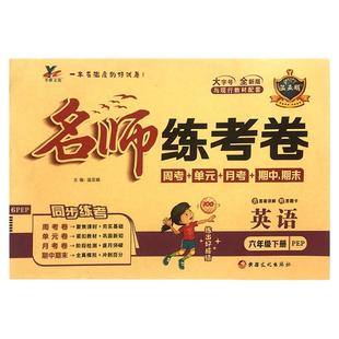 名师练考卷上下册小学一二三四五六年级试卷测试卷全套人教冀教北师大版语文数学英语三年级起点课堂达标单元期中期末专项训练练习