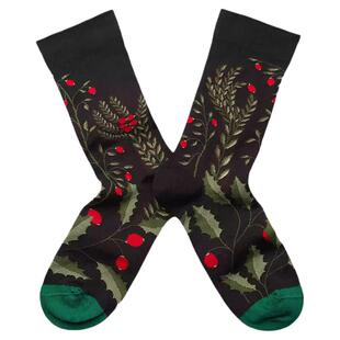 BONNE MAISON法国设计师高端艺术袜子百搭长棉袜采摘彩袜网红中袜