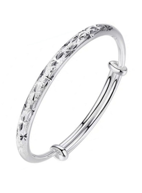 尚品满天星女生足银轻奢手镯