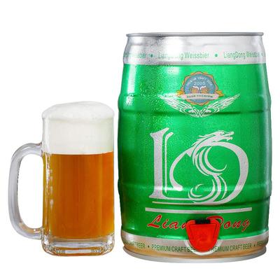 青岛金特亮动原浆啤酒桶装