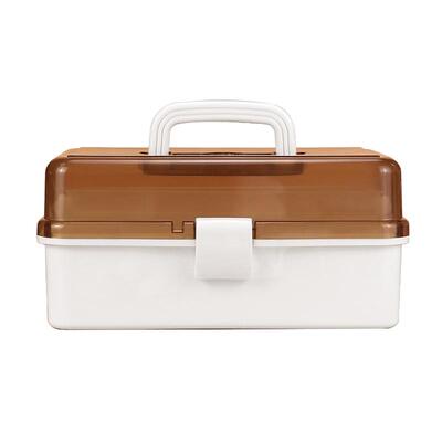 三层16寸收纳整理箱手提箱