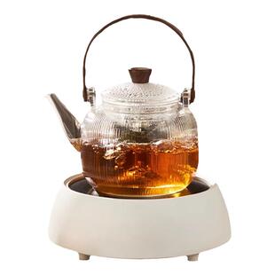 苏泊尔耐高温煮茶玻璃壶家用泡茶水壶功夫煮茶玻璃提梁壶蒸茶器具