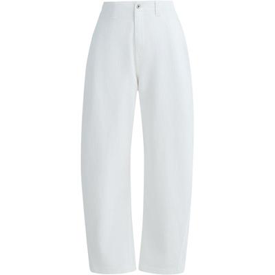 本来BENLAI男士抽绳宽松弯刀牛仔裤休闲长裤2026春新款BRL860002