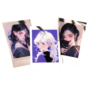 拍立得定制自印小卡明信片打印lomo卡爱豆卡片印刷3/4/5/6寸照片相卡订制铜版纸明星周边动漫卡通二次元软卡