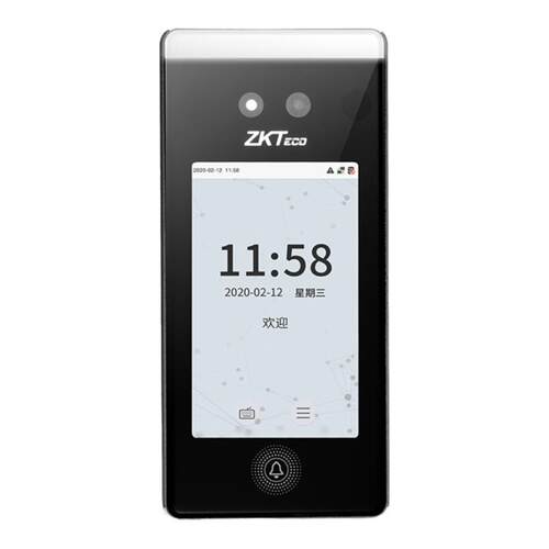 ZKTeco考勤机xface420人脸识别考勤机面部打卡机考勤门禁一体机公司员工上班签到机可见光识别门禁一体机