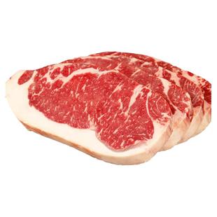 澳洲安格斯原切M3级谷饲西冷牛排雪花牛肉新鲜冷冻生鲜牛扒厚切