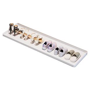 玄关鞋柜踢脚抽屉底部托盘下方踢脚抽放鞋抽拉板反弹滑轨收纳改造