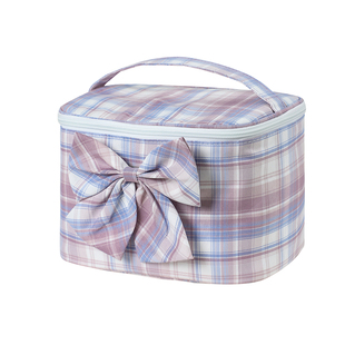 化妆包2025新款超火便携少女心蝴蝶结大容量洗漱超大化妆品收纳袋