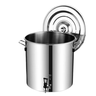 不锈钢桶带盖饮水桶带龙头茶水桶开水桶带水龙头凉茶桶不锈钢汤桶