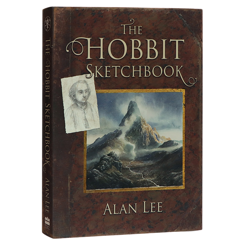 霍比特人素描手稿集  英文原版  The Hobbit Sketchbook   奥斯卡奖 艾伦李 Alan Lee  HarperCollins 精装进口原版英语艺术类书籍