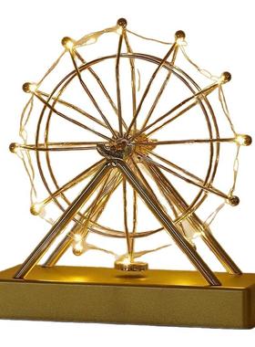 北欧创意永动机摩天轮旋