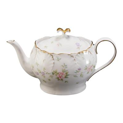 NARUMI鸣海茶壶咖啡壶骨瓷