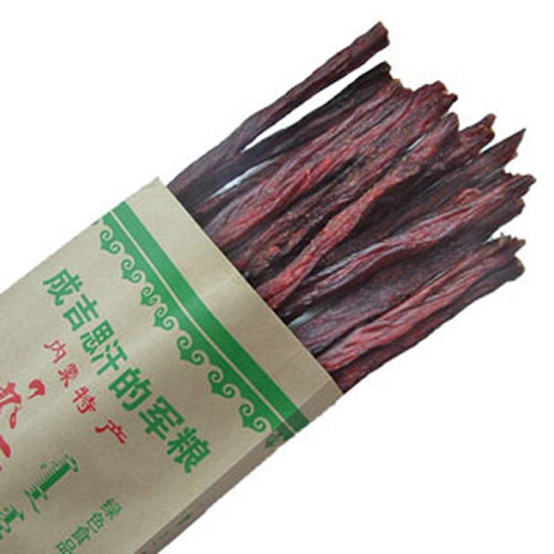 内蒙古风干牛肉干超干成吉思汗