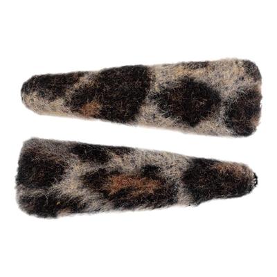 OSEWAYA大号豹纹BB夹侧边碎发夹