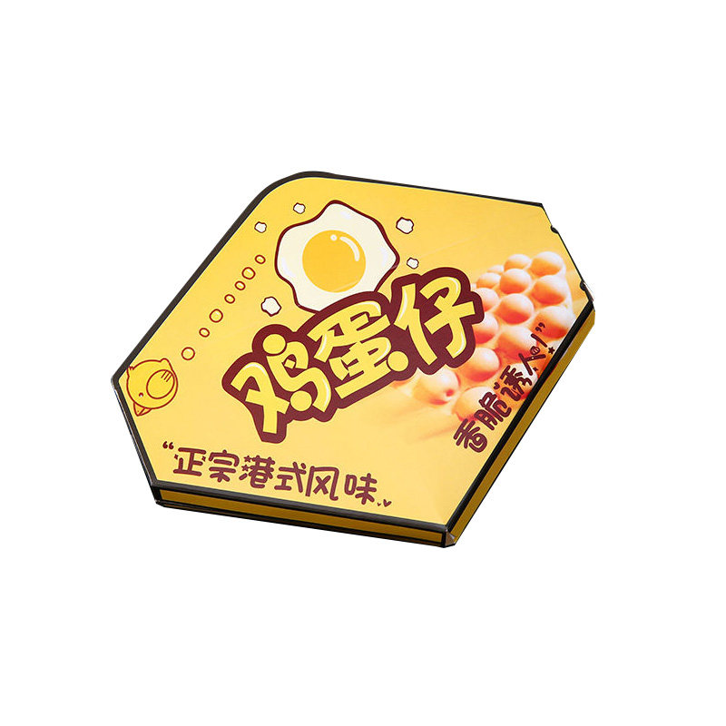 加厚免折烘焙糕点小吃包装盒