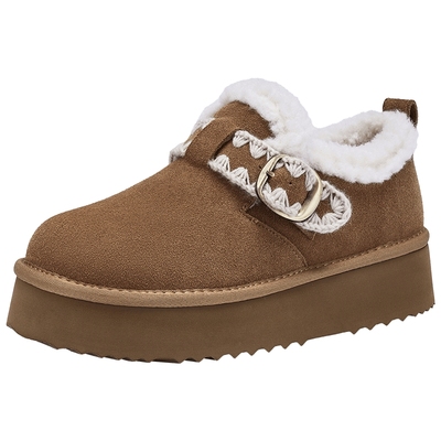 热风2025年新款女士时尚休闲靴