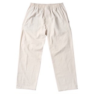 【Goldwin0】早春新品户外防晒长裤泡泡纹理感UPF200+宽松阔腿裤