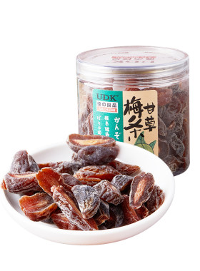 UDK优之良品甘草梅条罐装